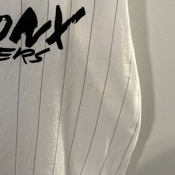 Nike Yankees Bronx Bomber Pinstripe White Racerback Tank Top - Picture 5 of 5